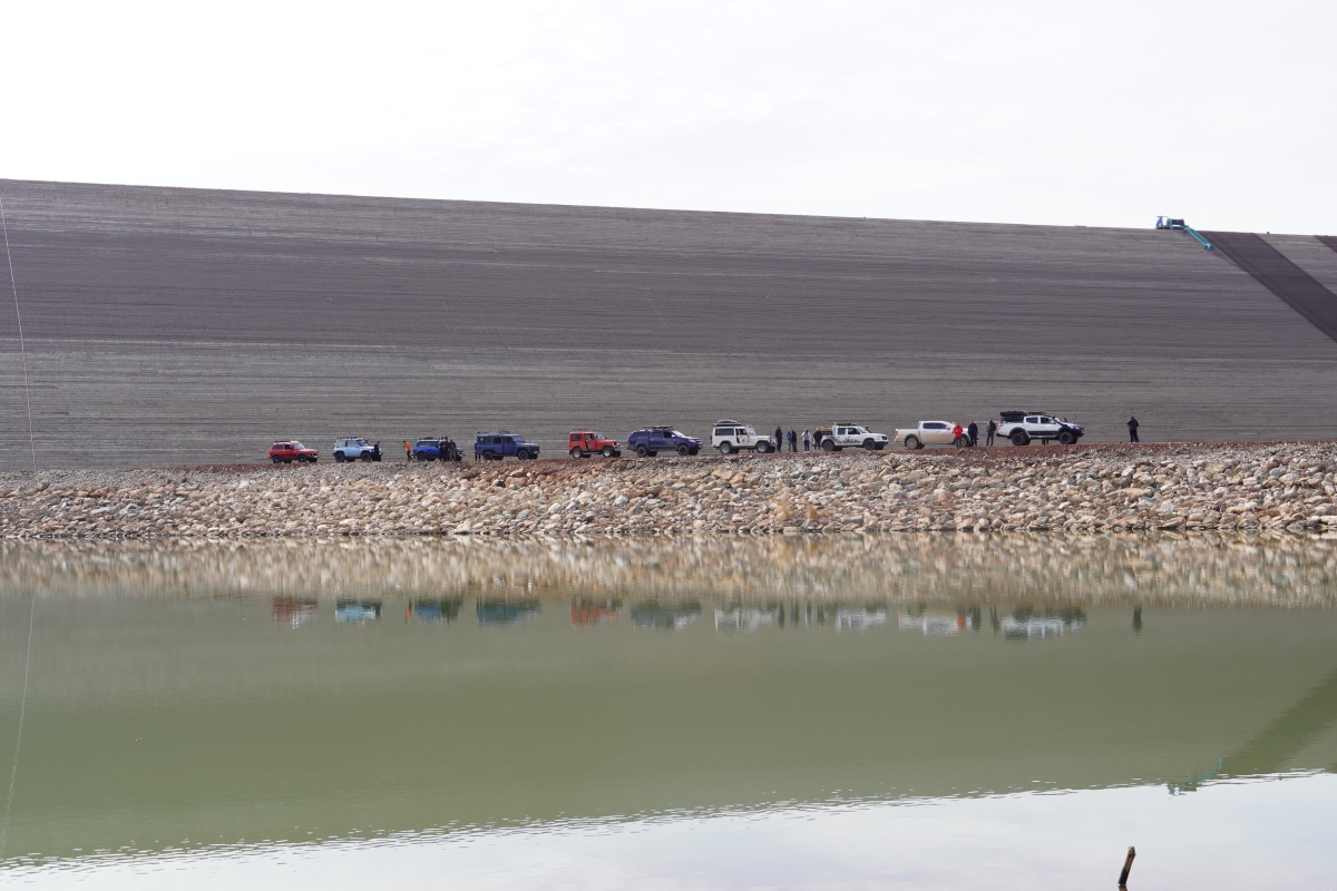 Adıyaman’da Offroad tutkunları Çat Deresi’nde buluştu