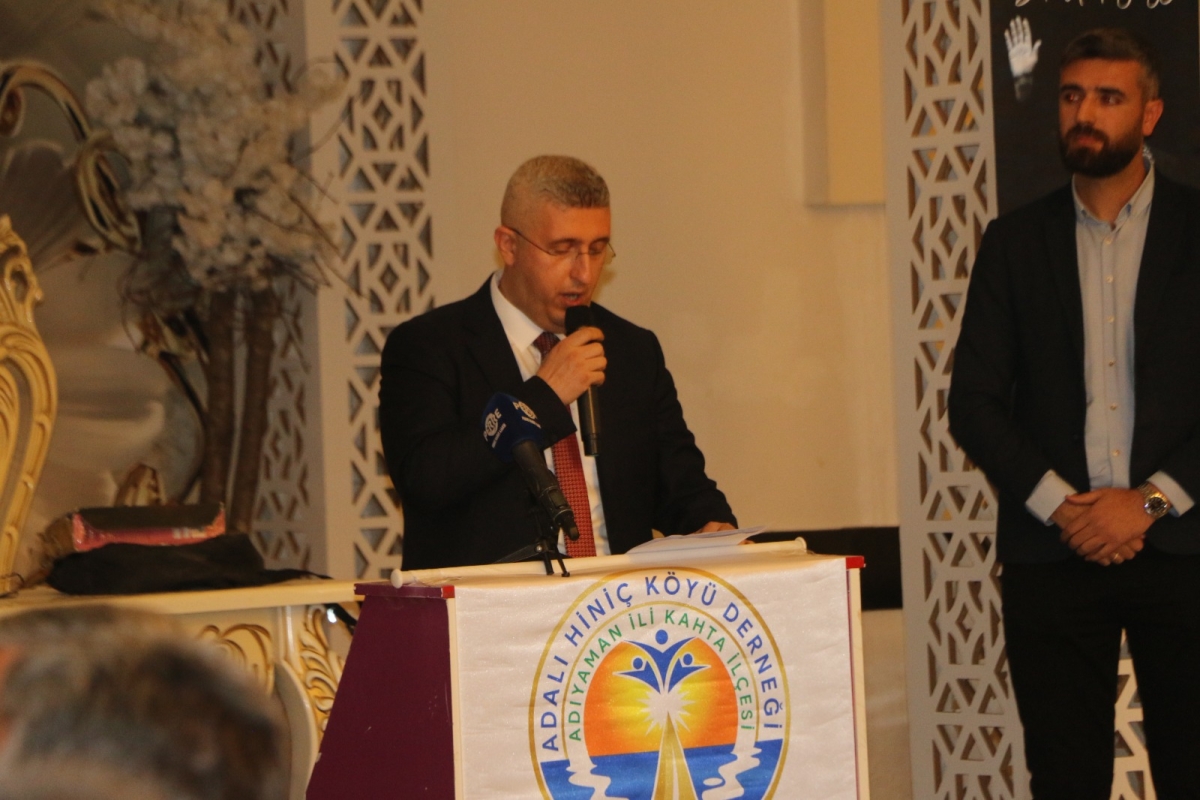 Adalı (Hiniç) Derneği’nden Kahta’da 650 kişilik 'Dayanışma İftarı'