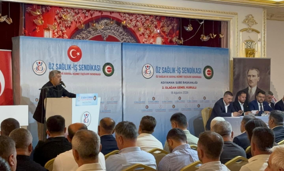 Adıyaman’da sendikal güç yeniden Mustafa Uğur Köse’ye emanet