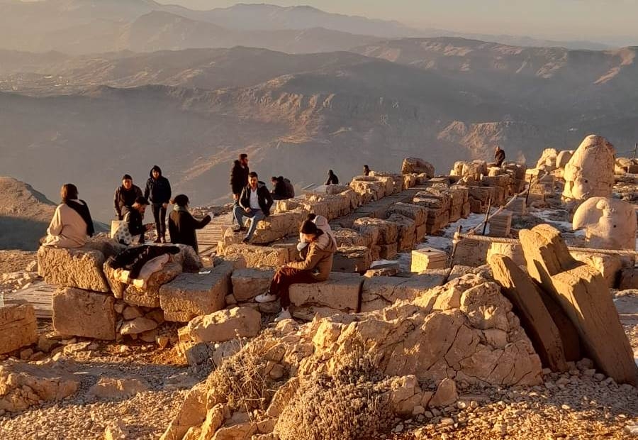 Nemrut Dağı Kasım ayında 8 bin turisti ağırladı