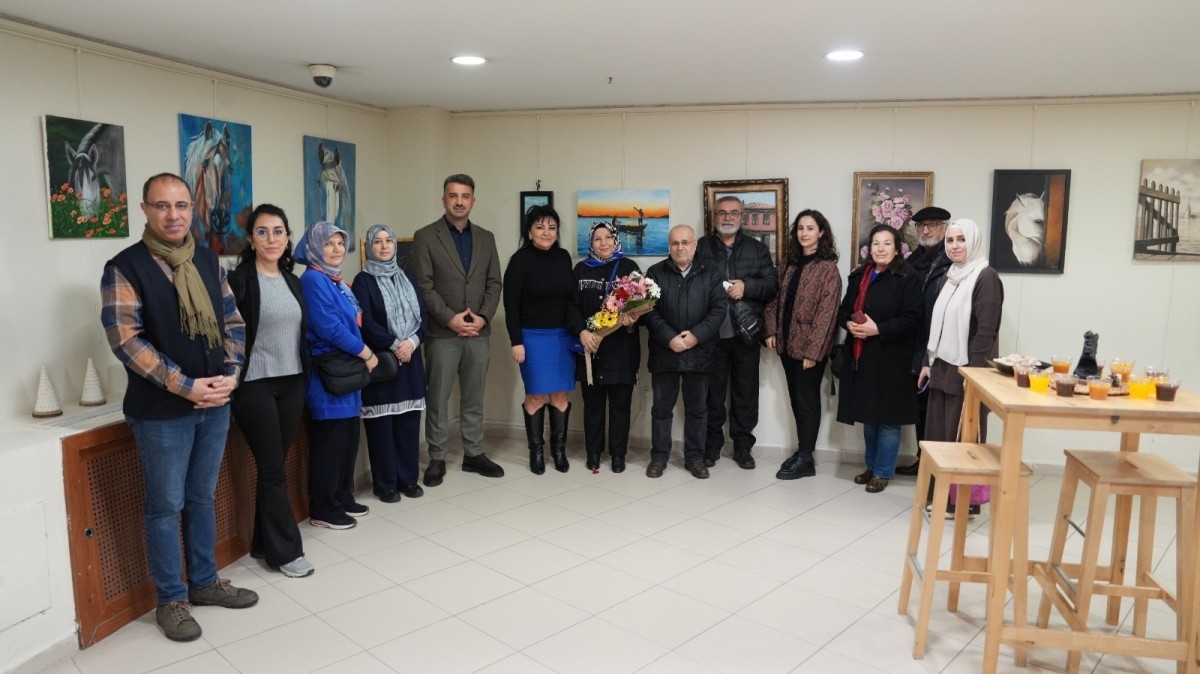 ‘Zemheride’ Karma Sergisi, kartallı sanatseverler ile buluştu