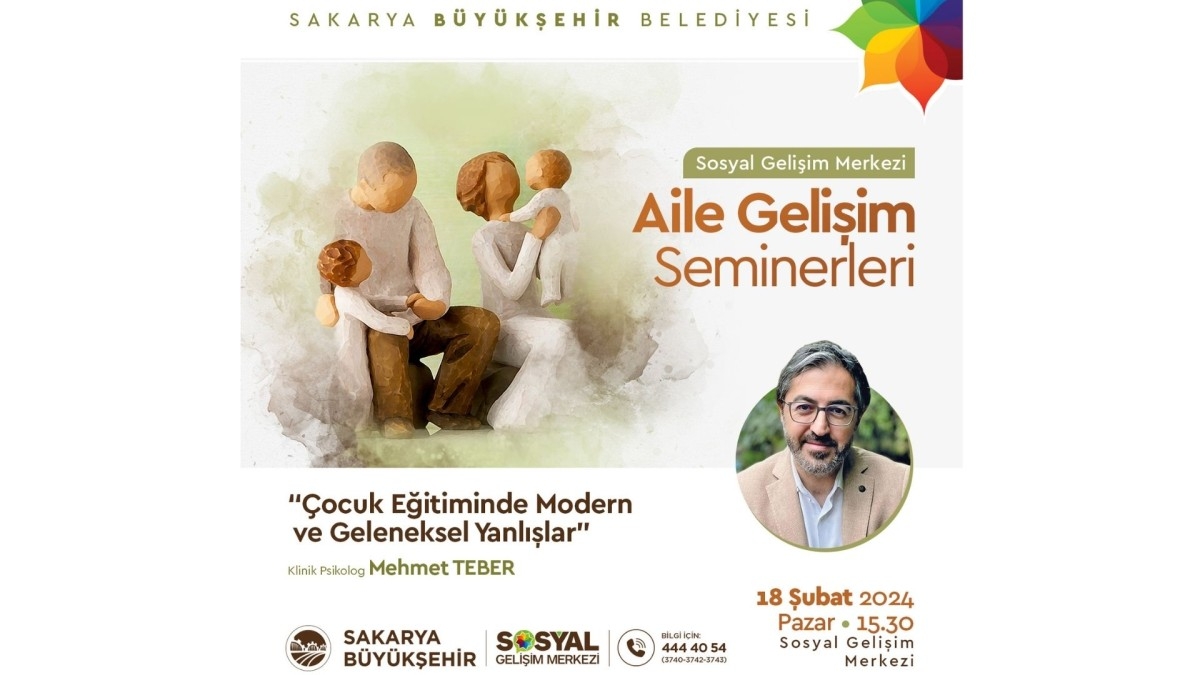 Psikolog Mehmet Teber ailelere ‘doğru bilinen yanlışları’ anlatacak