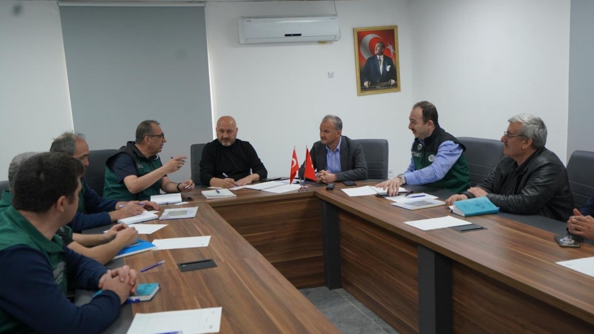 Milletvekili Resul Kurt DSİ yöneticileri ile görüşmede bulundu