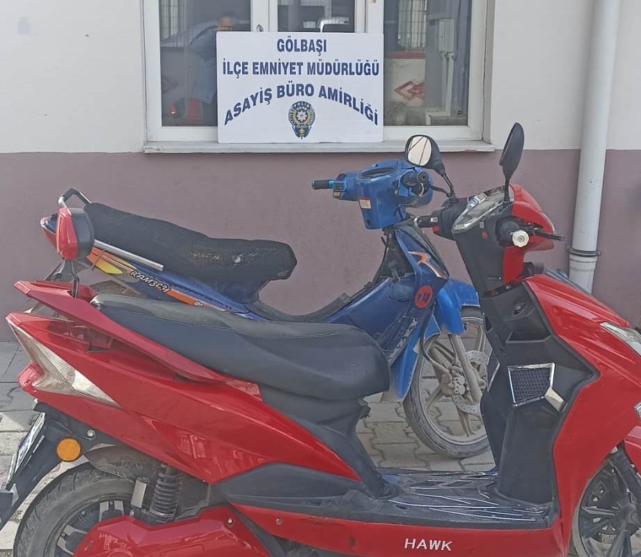 Elektrikli bisiklet hırsızlığına 1 gözaltı