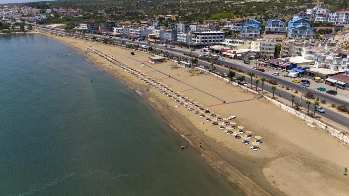 Mersin plajları yenilenen konsepti ile sezona hazır  - Videolu Haber
