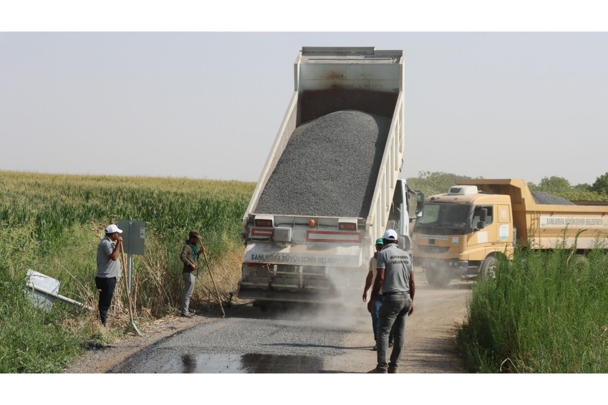 Harran’da yollar yenileniyor: Şanlıurfa Belediyesi’nden kapsamlı asfalt hamlesi
