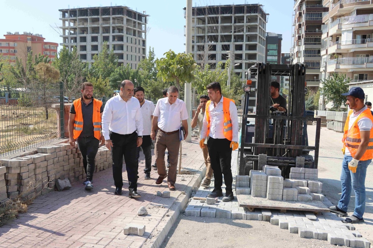 Karaköprü Belediyesi altyapı çalışmalarına devam ediyor