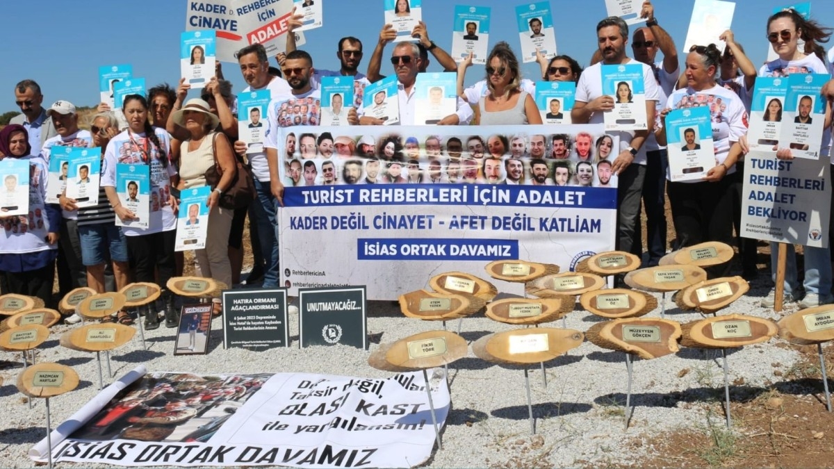 İsias Otel’de hayatını kaybeden canlar için hatıra ormanı