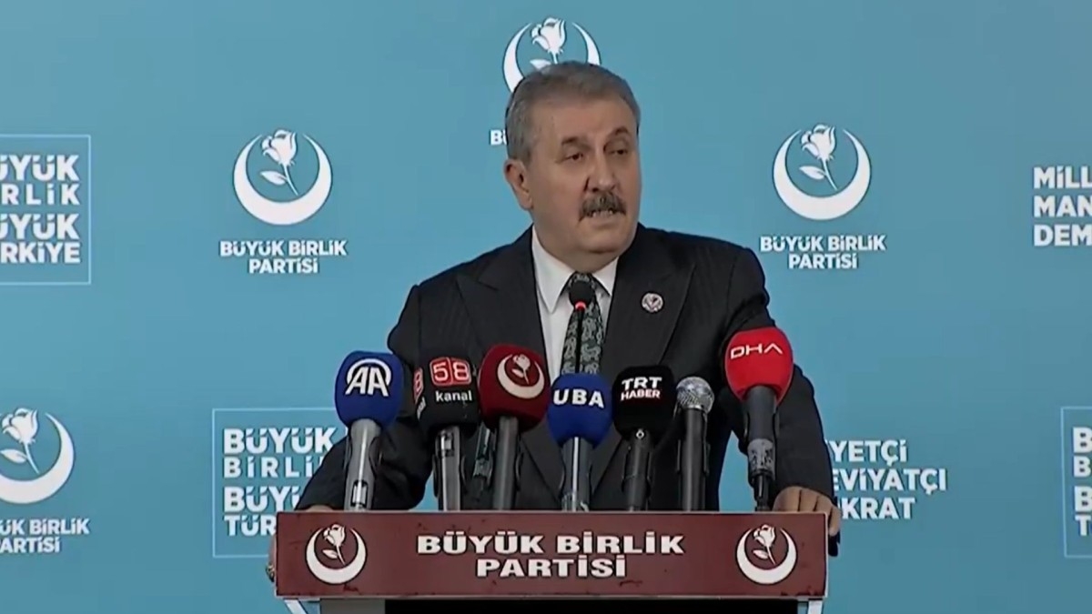 BBP Lideri Destici: 'İmralı Görüşmesi Kabul Edilemez'