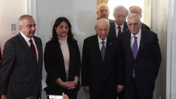 TBMM’de tarihi görüşme: DEM Partili heyet, Bahçeli ile bir araya geldi