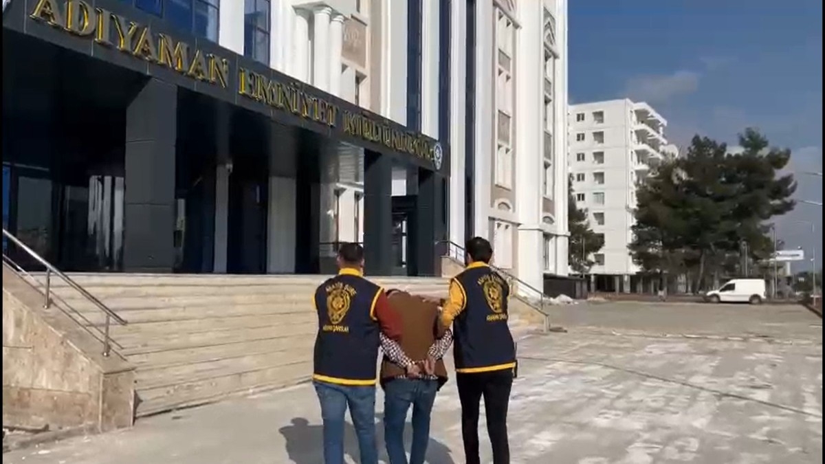 Adıyaman'da 12 yıl hapis cezası bulunan firari yakalandı