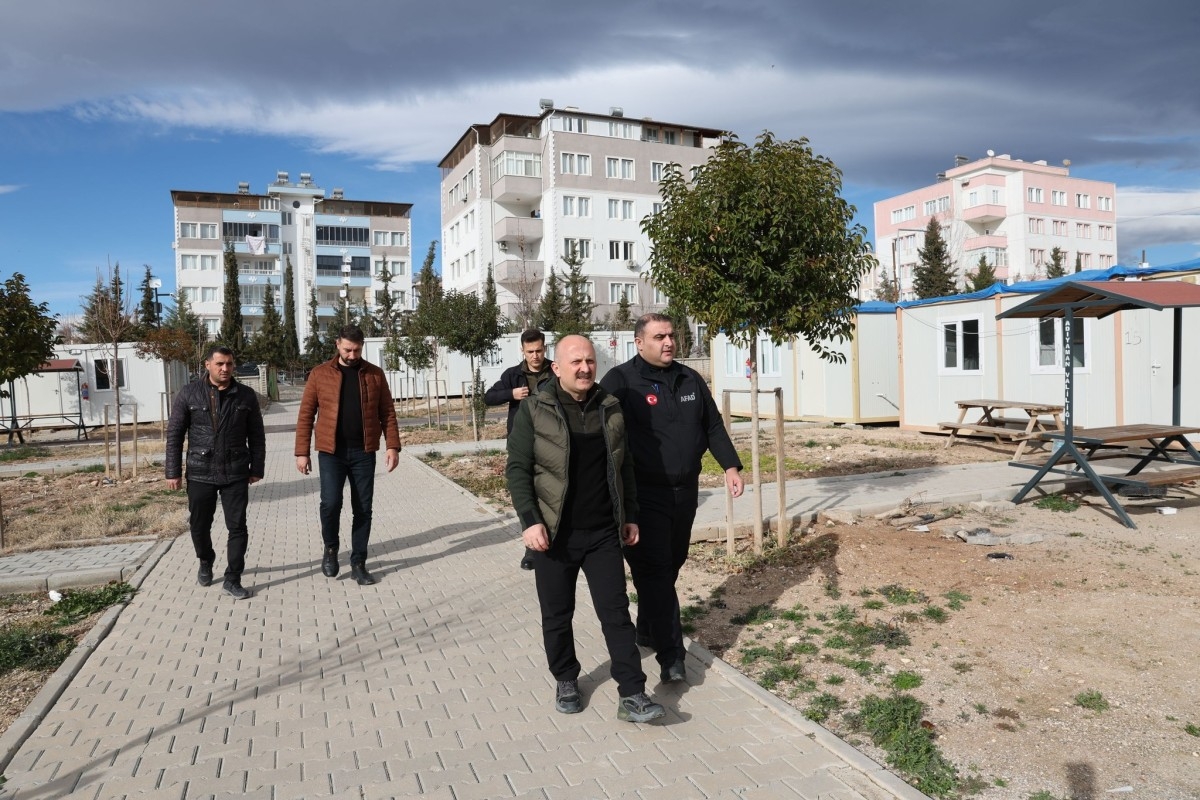 Adıyaman'da konteyner kentler tahliye ediliyor