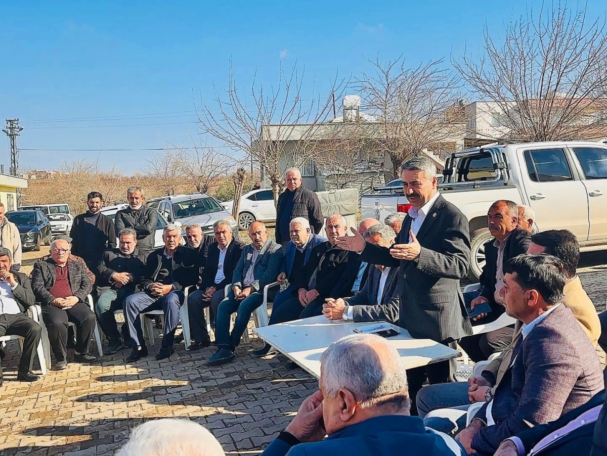 Milletvekili Alkayış, Külafhöyük Köyü'nde muhtarlar ve vatandaşlarla bir araya geldi