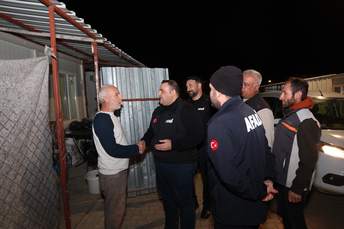 AFAD ekipleri K-13 Konteyner Kentin su sorunu çözüme kavuşturdu