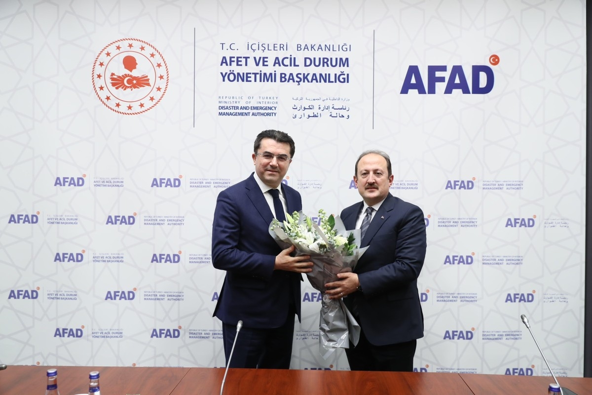 Ali Hamza Pehlivan, AFAD Başkanlığı görevine başladı