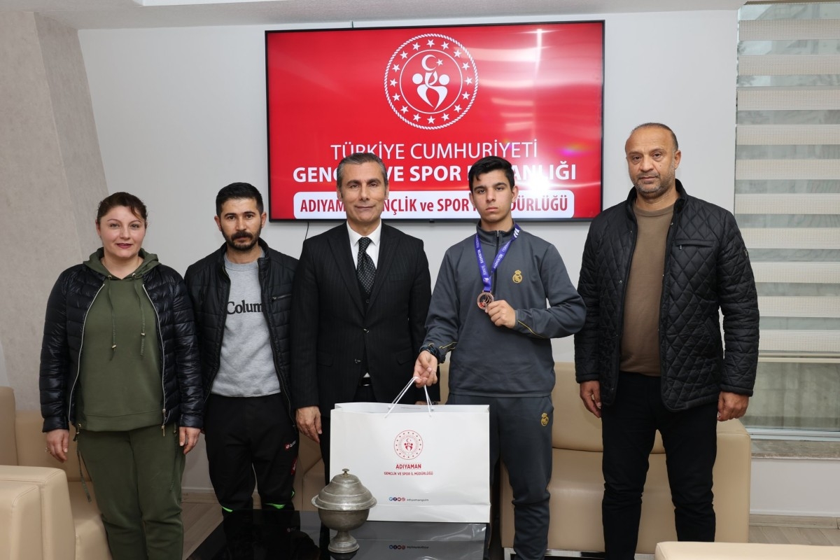 Adıyamanlı Sporcu Ahmet Temir Arslan’dan Türkiye Üçüncülüğü