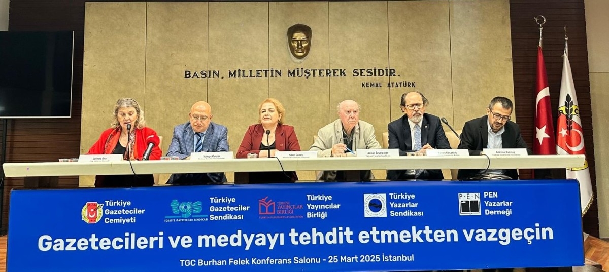 5 meslek örgütünden ortak çağrı: 'Gözaltındaki Gazetecileri Serbest Bırakın'