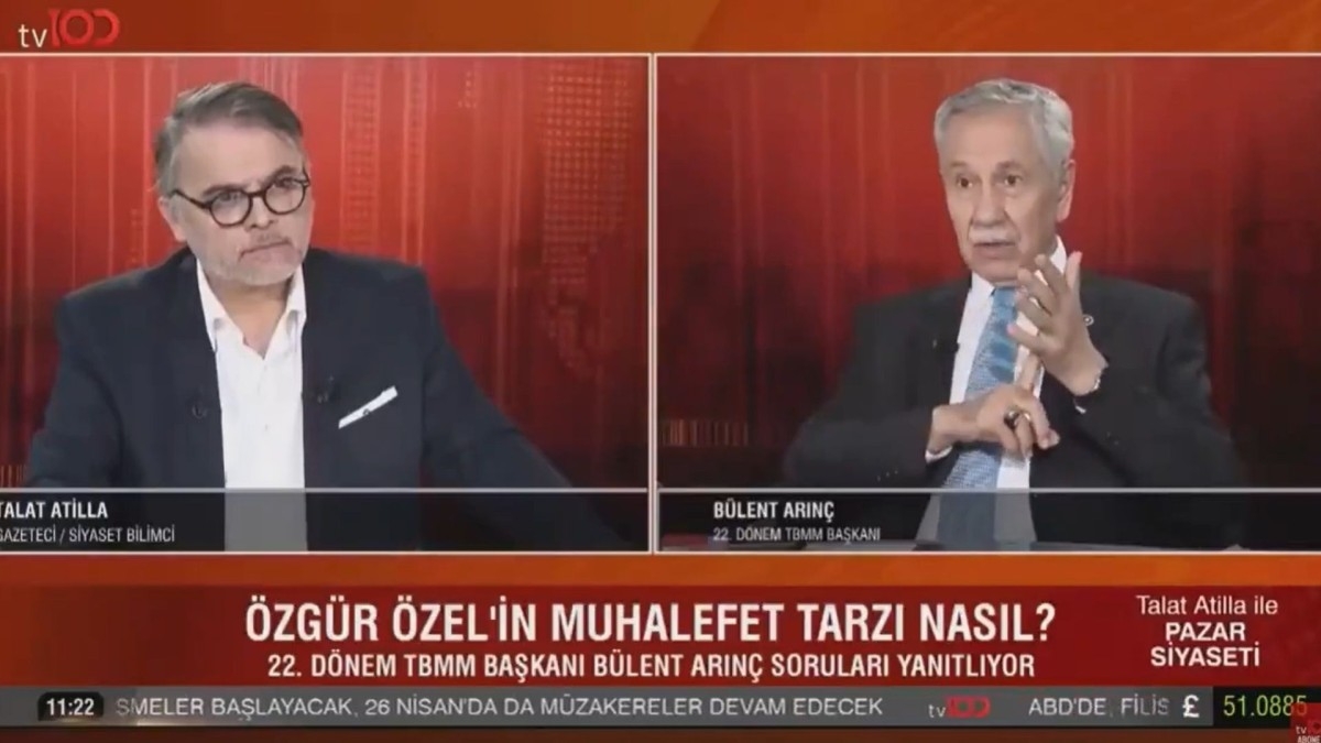 Bülent Arınç’tan Ekrem İmamoğlu’nun tutuklanmasına ve diploma iptaline eleştiri