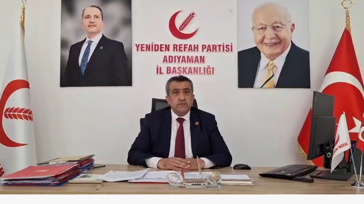 Yeniden Refah Partisi'nden açıklama: Halil İzci'nin partiyle ilişiği kalmadı  - Videolu Haber