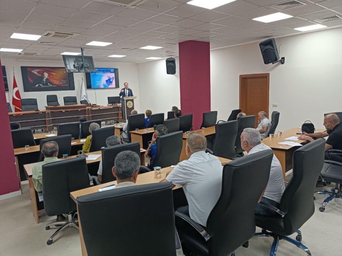 Adıyaman Belediyesi’nde İç Kontrol ve Risk Yönetimi Eğitimi