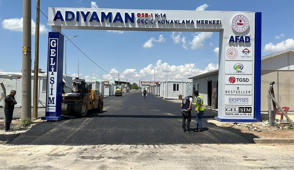 Adıyaman’da Konteyner Kentler Boşaltılıyor