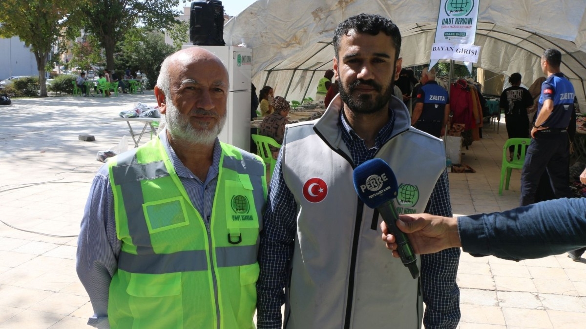Adıyaman’da, Umut Kervan’ından ihtiyaç sahibi aileler için kermes  - Videolu Haber
