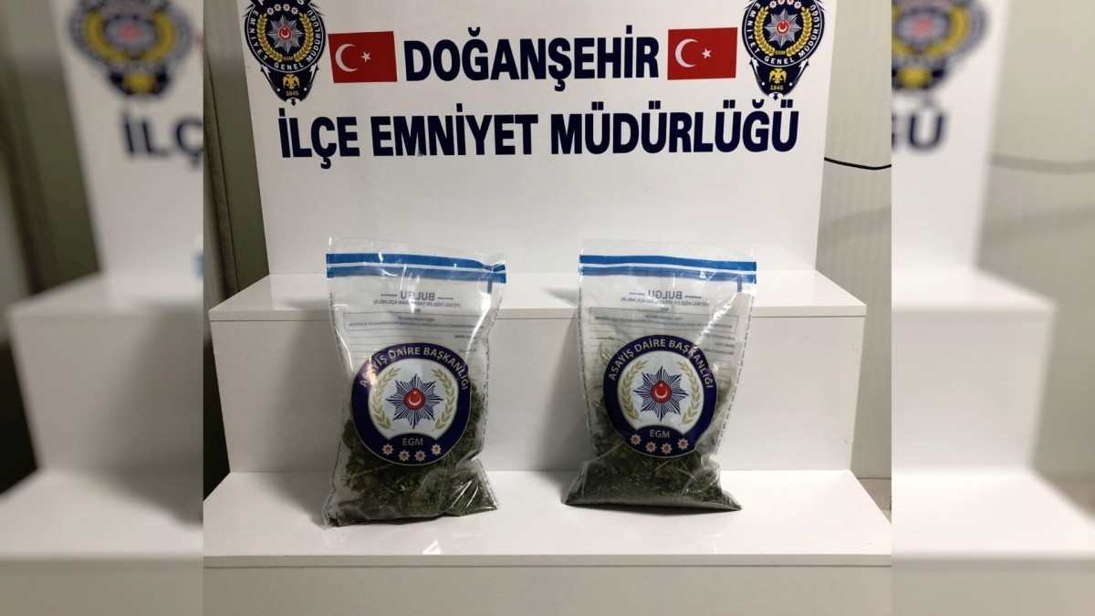 Doğanşehir’de uyuşturucu operasyonu: 1 kişi tutuklandı