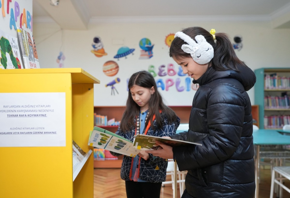 &Prime;Kütüphanelerdeyiz&Prime; etkinliğiyle öğrenciler, kütüphanelerde bilgi ve beceri kazanıyor