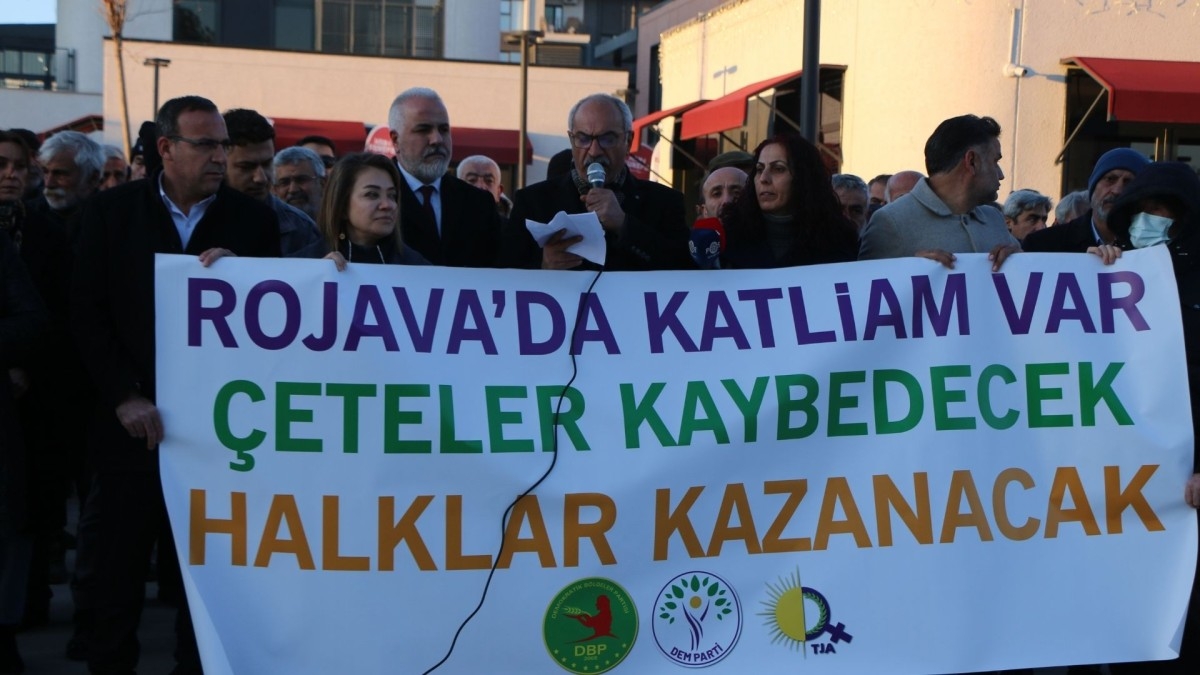 Adıyaman Emek ve Demokrasi Platformu’ndan Rojava’ya ilişkin basın açıklaması  - Videolu Haber