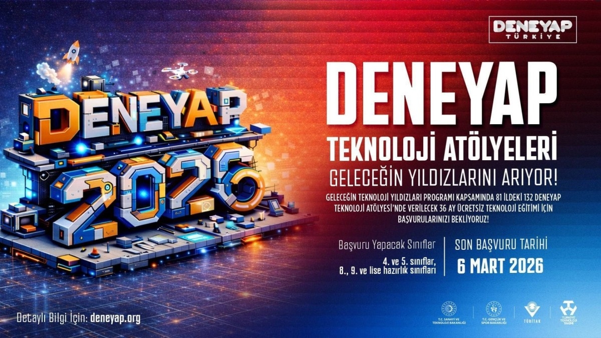 4., 5., 8., 9. sınıf ve lise hazırlık öğrencilerine ücretsiz teknoloji eğitimi
