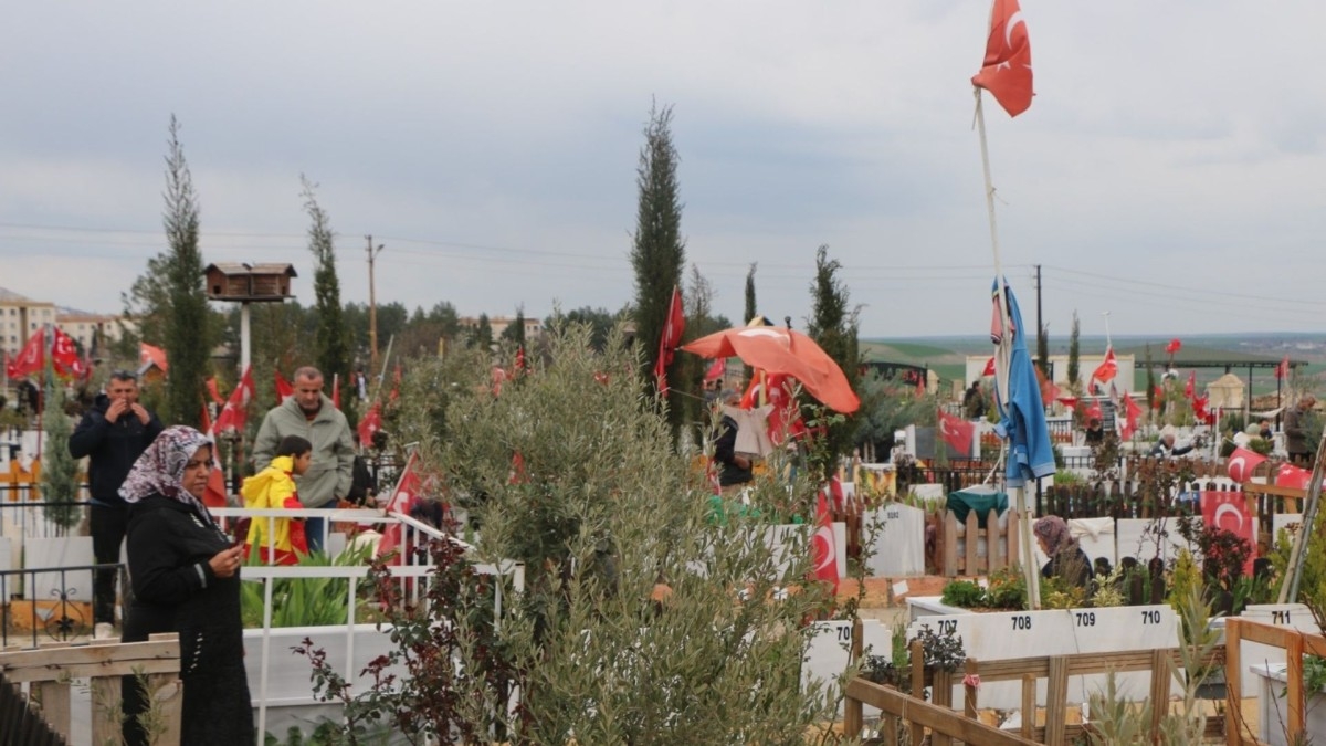 Adıyaman’da arefe gününde Deprem Şehitliği’ni ziyaret edenler yakınları için dua okudu  - Videolu Haber