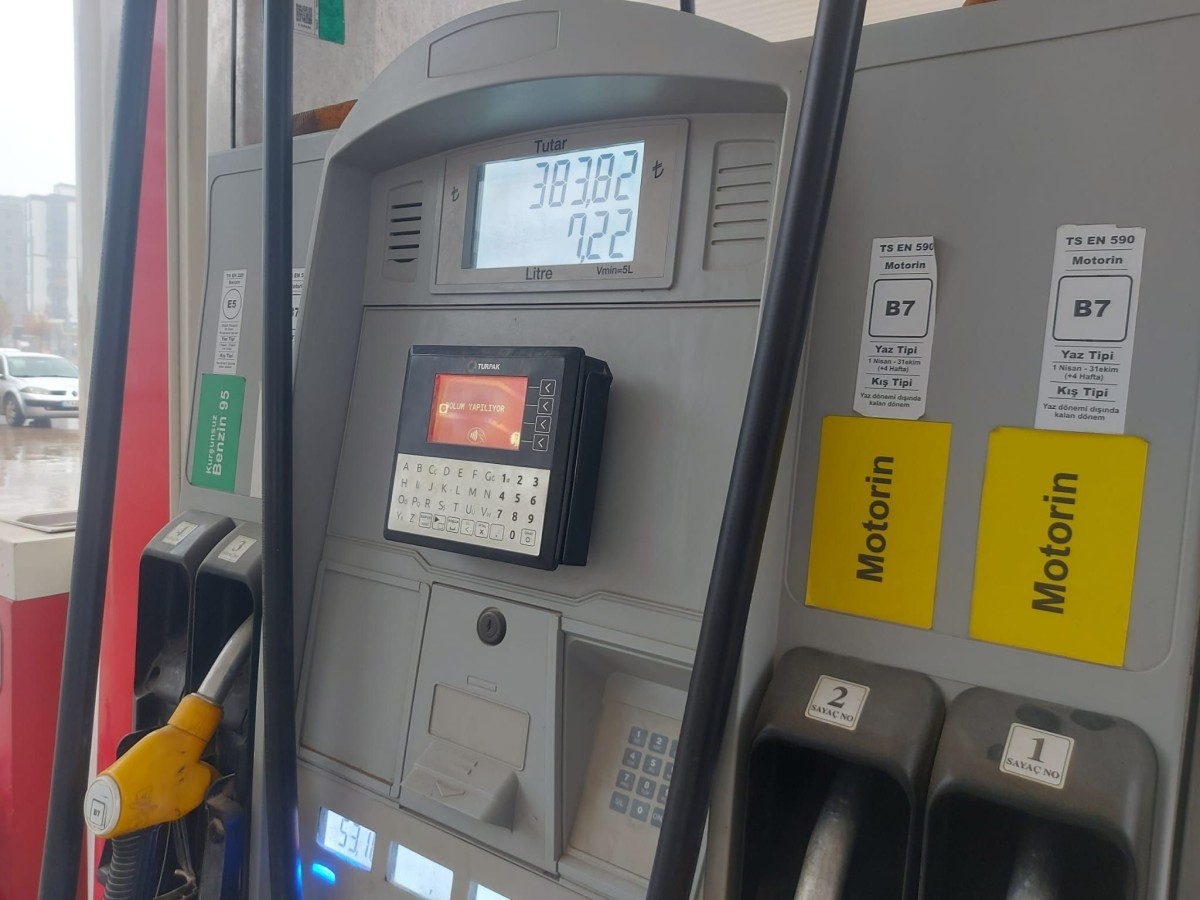 Adıyaman’da motorinin litre fiyatı 80 liraya dayandı: Zam pompaya yansıdı