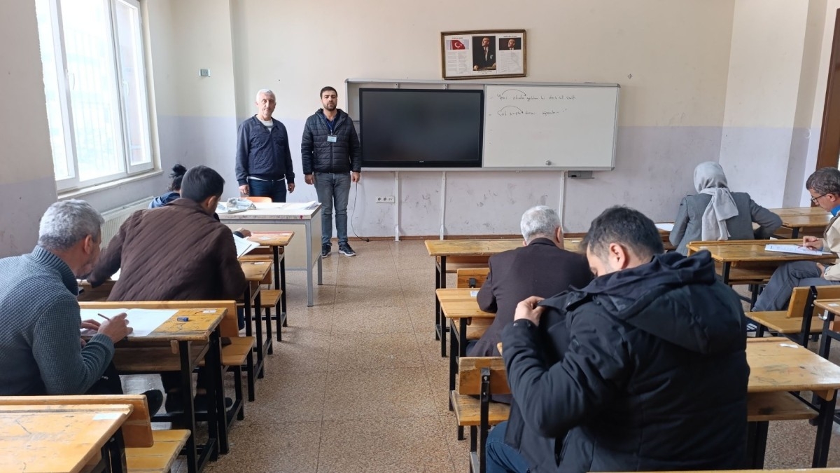 Adıyaman’da MTSK komisyon üyelerine hizmet içi eğitim sınavı tamamlandı