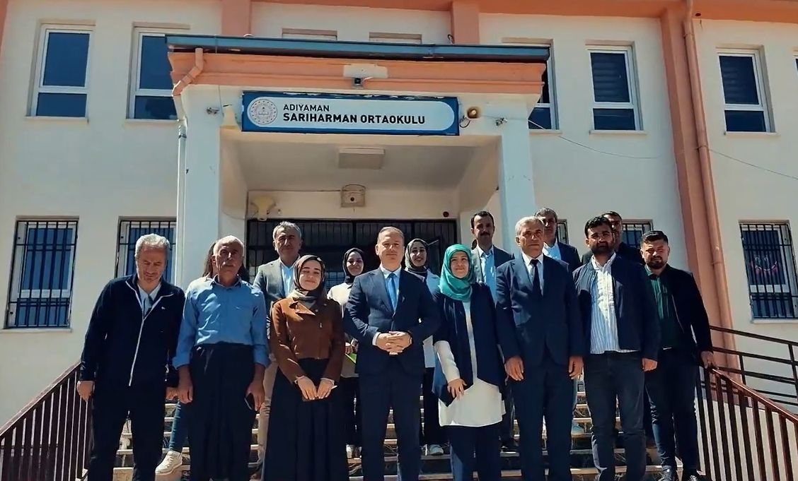 Müdür Tosun Sarıharman İlkokul ve Ortaokulu’na ziyarette bulundu  - Videolu Haber