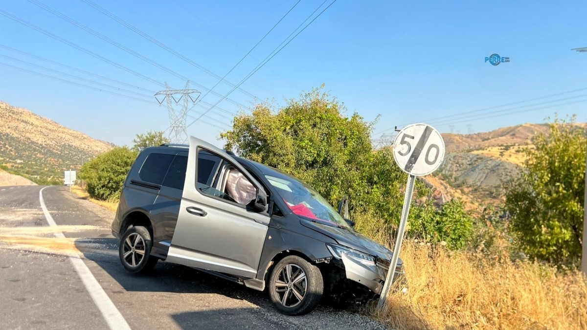Tut Kavşağı’nda trafik kazası: Emniyet kemeri ve hava yastığı ağır yaralanmayı önledi