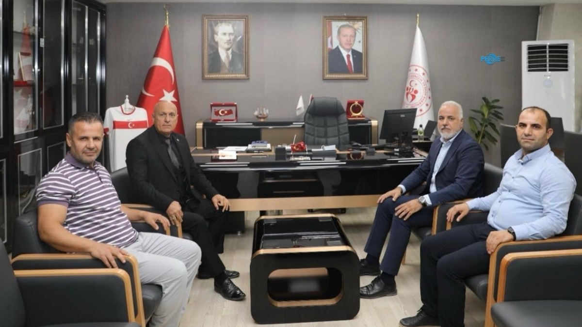 Adıyaman Barosu Başkanı Bilal Doğan’dan Hüseyin Elüstü’ye ziyaret