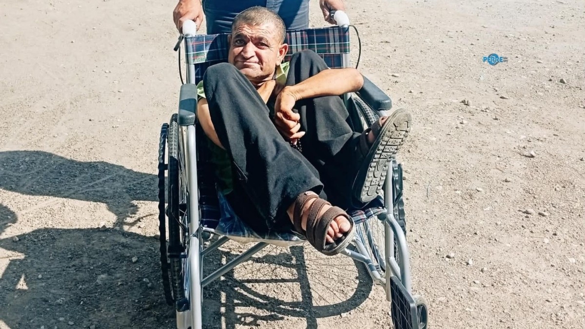 Perre Offroad Kulübü’nden 5 engelli vatandaşa tekerlekli sandalye desteği