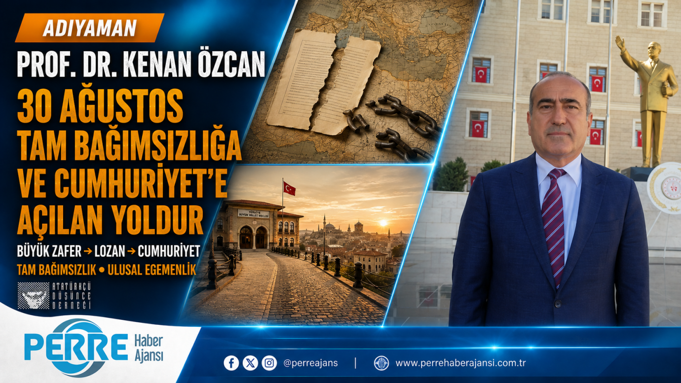 Özcan: ‘30 Ağustos, tam bağımsızlığa ve Cumhuriyet’e açılan yoldur’