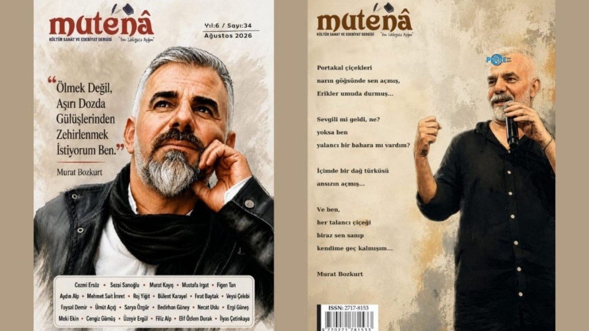 Mutenâ Dergisi’nin 34. sayısı Murat Bozkurt’a ithaf edildi