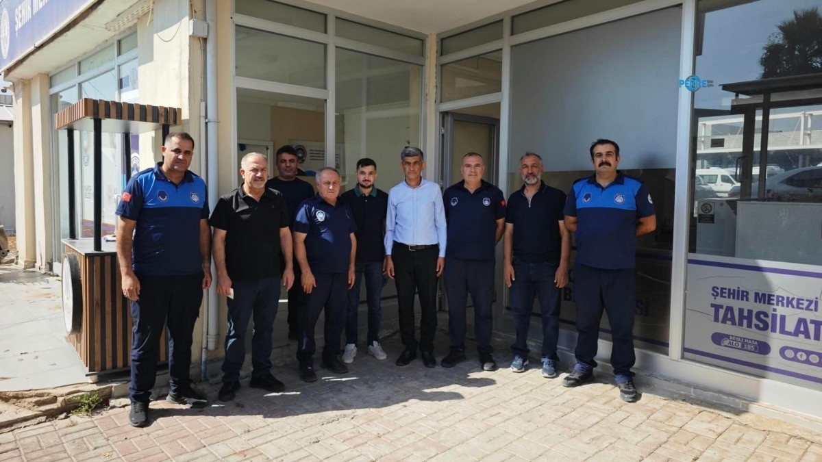 İYİ Parti Kahta İlçe Başkanı Erdem’den zabıta personeline ziyaret