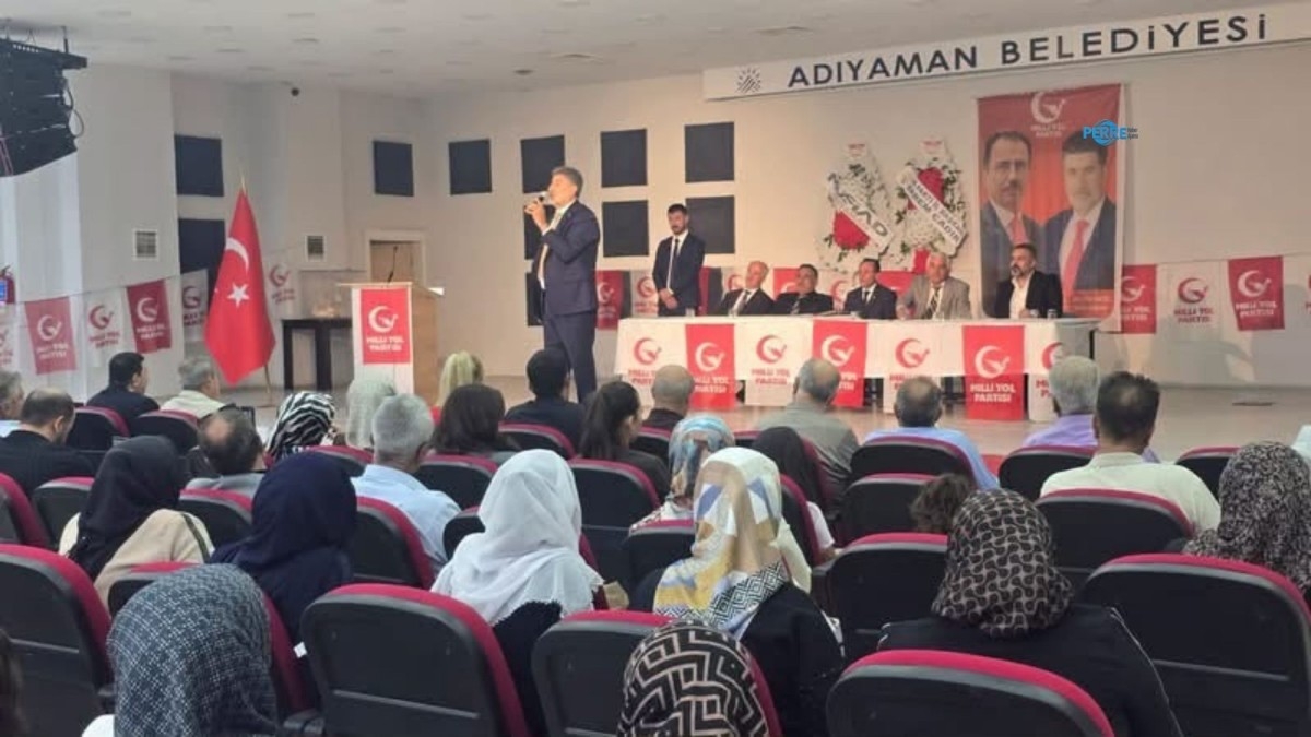 Millî Yol Partisi Adıyaman İl Kongresi yapıldı: Mahmut Yavuz il başkanı seçildi  - Videolu Haber