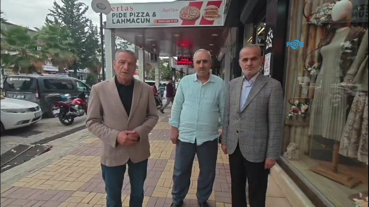 Tahsin Çatan ve Mehmet Çatan’dan yağıştan etkilenen esnafa ziyaret  - Videolu Haber