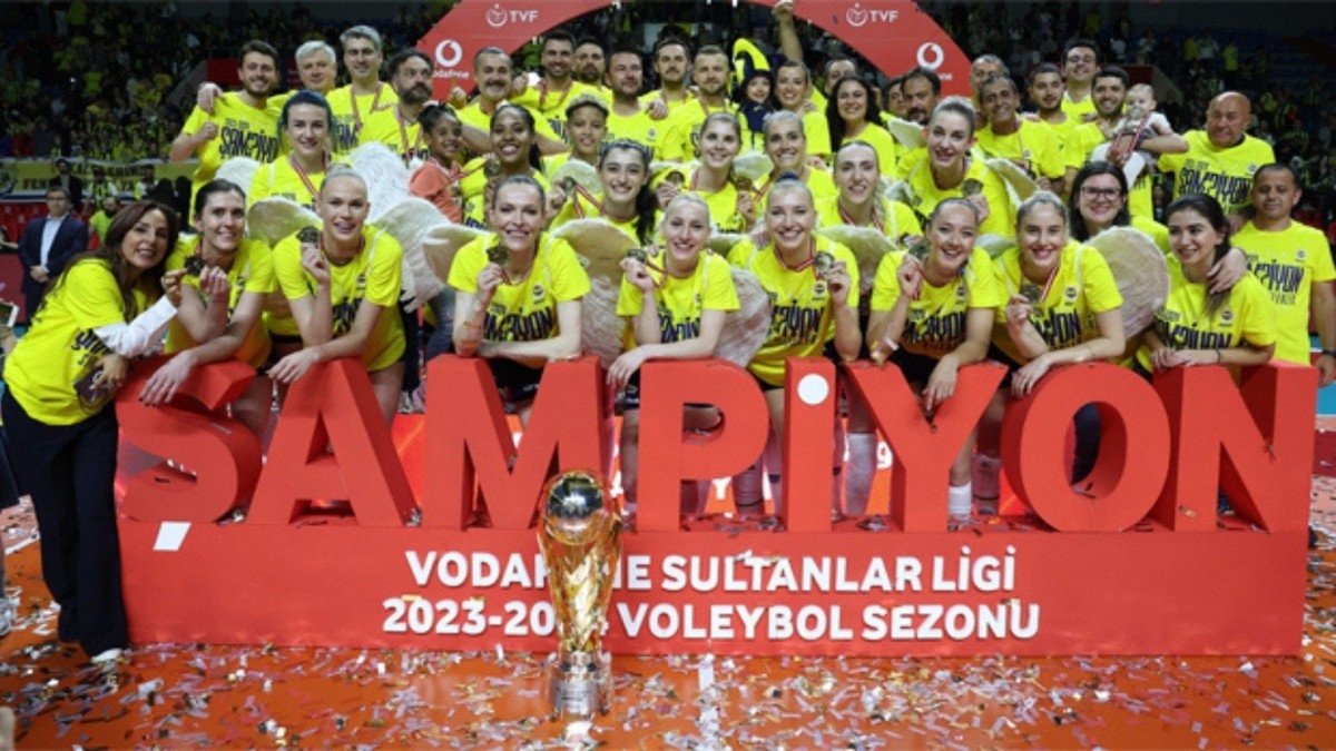 Fenerbahçe Opet Sultanlar Ligi'nde şampiyonluğa ulaştı