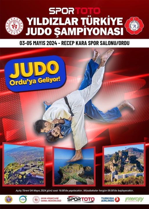 Ordu’da Judo Türkiye Şampiyonası heyecanı başlıyor