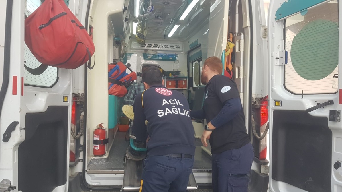 Adıyaman Cumhuriyet Mahallesi'nde inşaat işçisi Trafik Parkı civarında yaralandı
