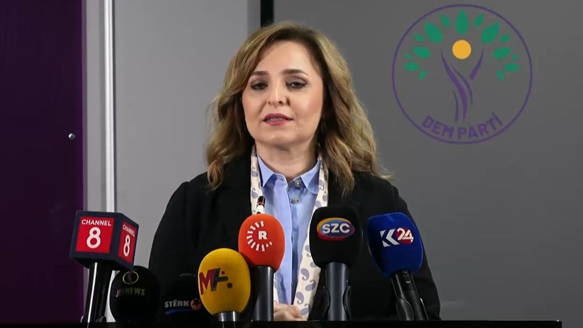 DEM Parti Sözcüsü Ayşegül Doğan: 'İmralı’ya gidecek heyetle ilgili haberler gerçek dışı'